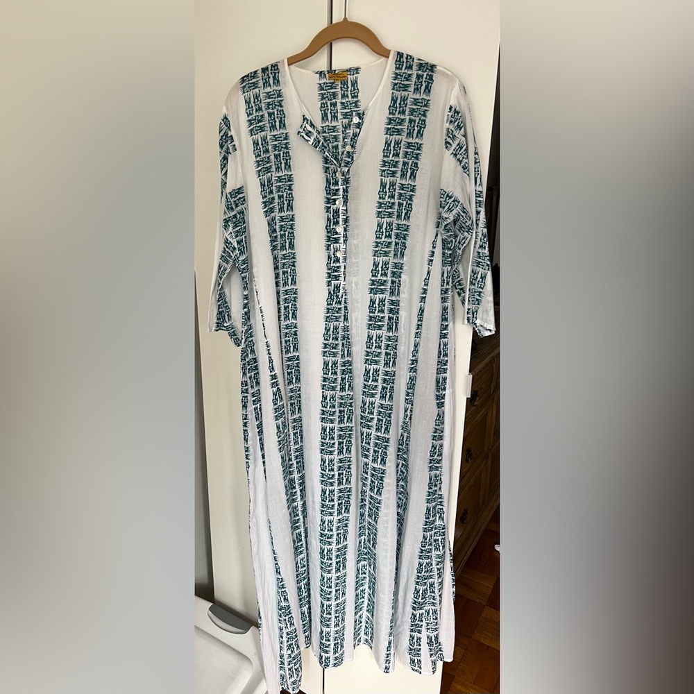 Roberta Roller Rabbit Kurta/caftan/dress. Size XL. 100% cotton.